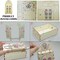 4 Set Dia De Los Muertos Ofrenda Shadow Box, Wooden Day of The Dead Decorations, Altar Ofrenda Supplies